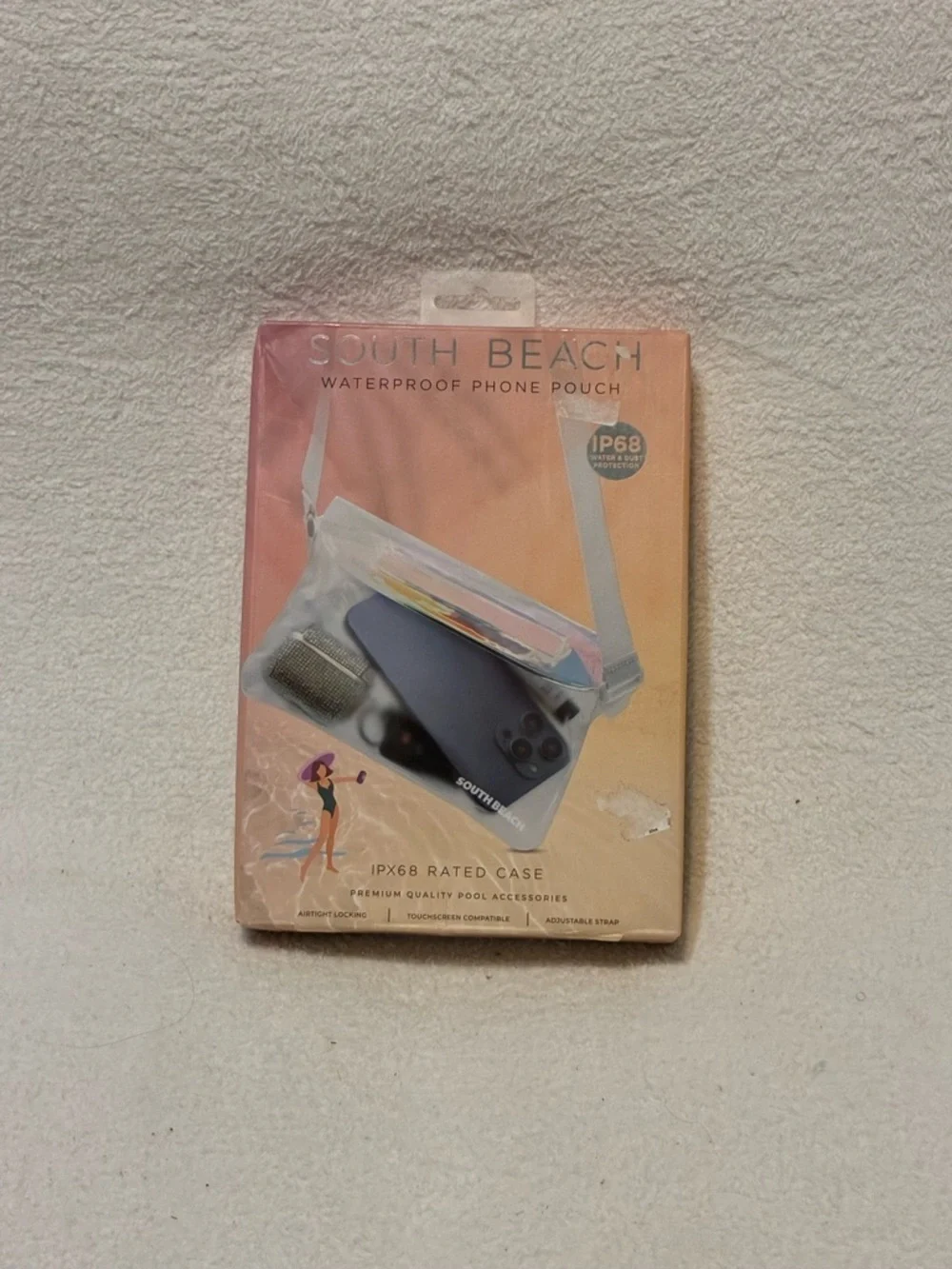 South Beach Waterproof Phone Pouch - Clear